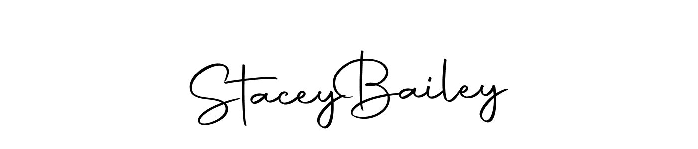 Create a beautiful signature design for name Stacey  Bailey. With this signature (Autography-DOLnW) fonts, you can make a handwritten signature for free. Stacey  Bailey signature style 10 images and pictures png