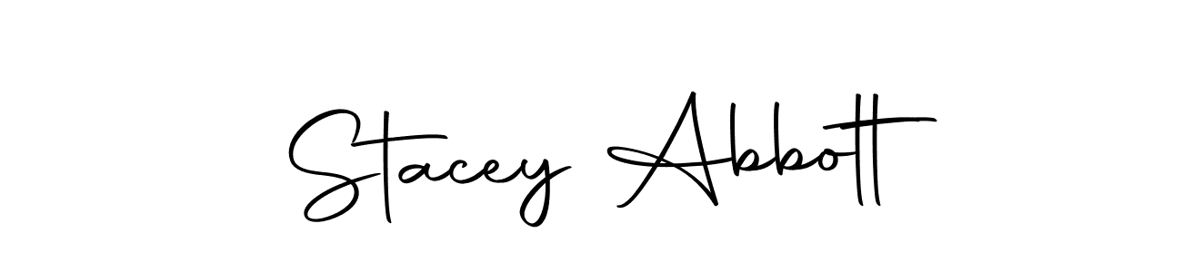You should practise on your own different ways (Autography-DOLnW) to write your name (Stacey Abbott) in signature. don't let someone else do it for you. Stacey Abbott signature style 10 images and pictures png