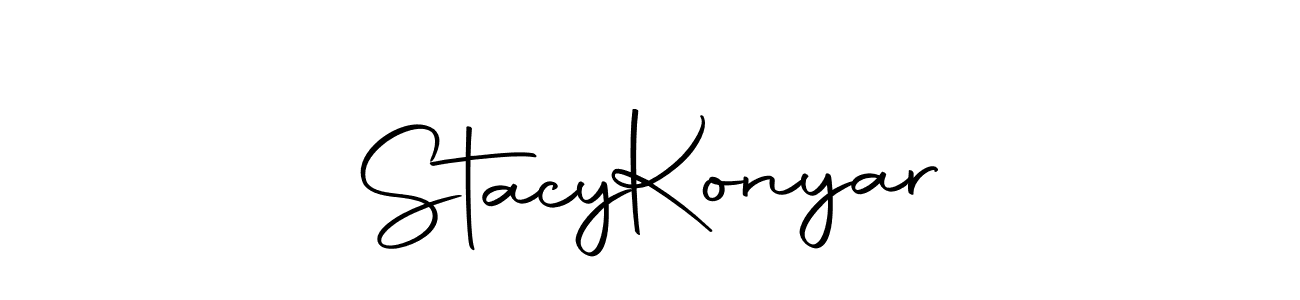 This is the best signature style for the Stacy  Konyar name. Also you like these signature font (Autography-DOLnW). Mix name signature. Stacy  Konyar signature style 10 images and pictures png