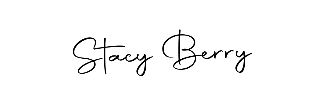 Stacy Berry stylish signature style. Best Handwritten Sign (Autography-DOLnW) for my name. Handwritten Signature Collection Ideas for my name Stacy Berry. Stacy Berry signature style 10 images and pictures png