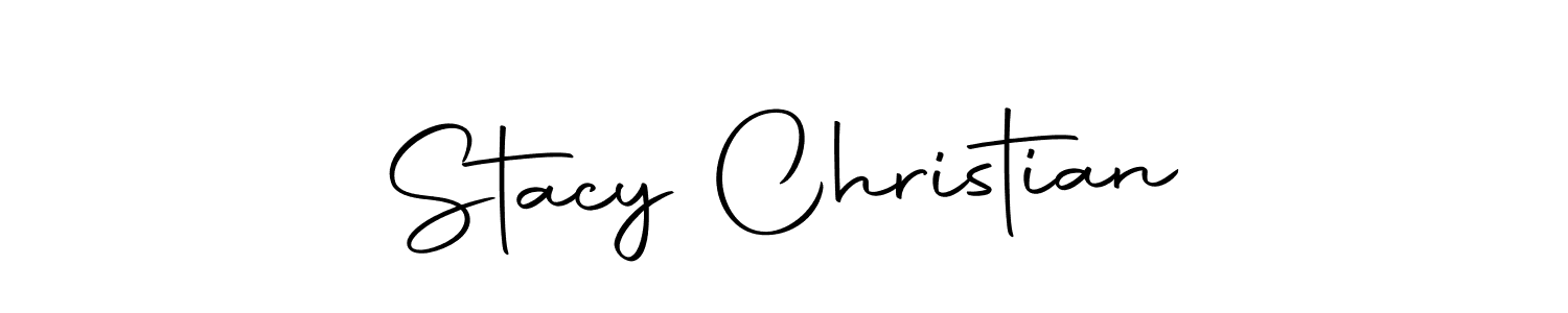 Similarly Autography-DOLnW is the best handwritten signature design. Signature creator online .You can use it as an online autograph creator for name Stacy Christian. Stacy Christian signature style 10 images and pictures png