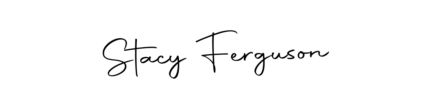 Here are the top 10 professional signature styles for the name Stacy Ferguson. These are the best autograph styles you can use for your name. Stacy Ferguson signature style 10 images and pictures png