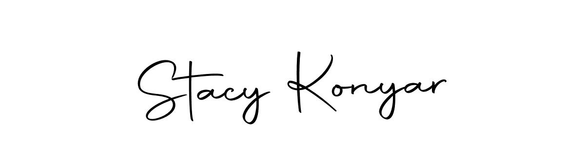 Here are the top 10 professional signature styles for the name Stacy Konyar. These are the best autograph styles you can use for your name. Stacy Konyar signature style 10 images and pictures png