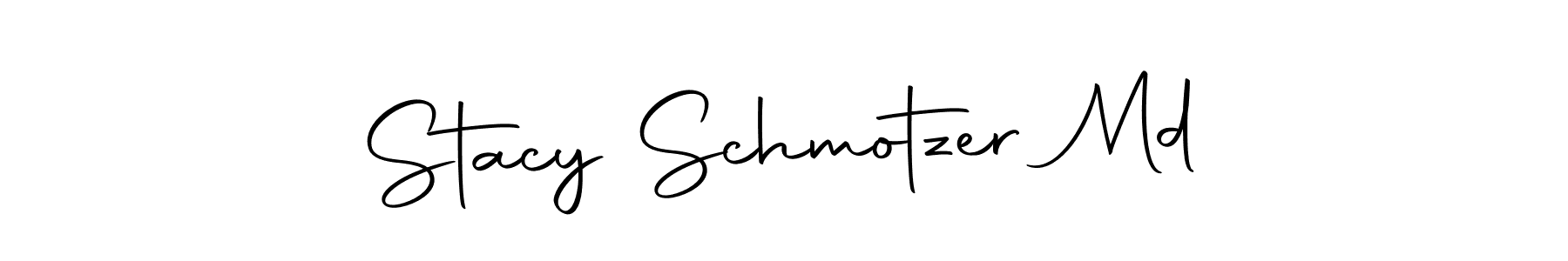 How to make Stacy Schmotzer Md signature? Autography-DOLnW is a professional autograph style. Create handwritten signature for Stacy Schmotzer Md name. Stacy Schmotzer Md signature style 10 images and pictures png