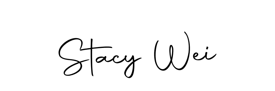 How to make Stacy Wei signature? Autography-DOLnW is a professional autograph style. Create handwritten signature for Stacy Wei name. Stacy Wei signature style 10 images and pictures png