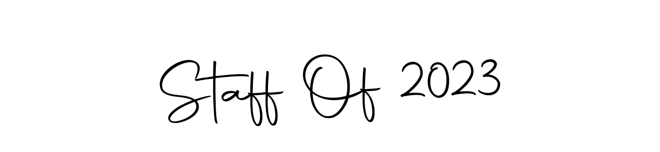 Make a beautiful signature design for name Staff Of 2023. Use this online signature maker to create a handwritten signature for free. Staff Of 2023 signature style 10 images and pictures png
