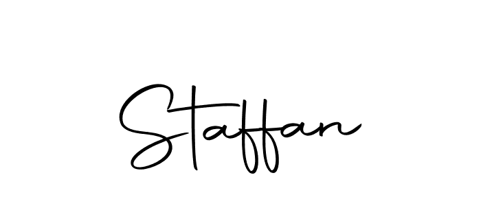 Create a beautiful signature design for name Staffan. With this signature (Autography-DOLnW) fonts, you can make a handwritten signature for free. Staffan signature style 10 images and pictures png
