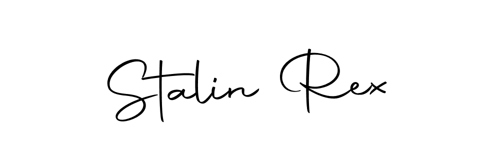 How to make Stalin Rex name signature. Use Autography-DOLnW style for creating short signs online. This is the latest handwritten sign. Stalin Rex signature style 10 images and pictures png