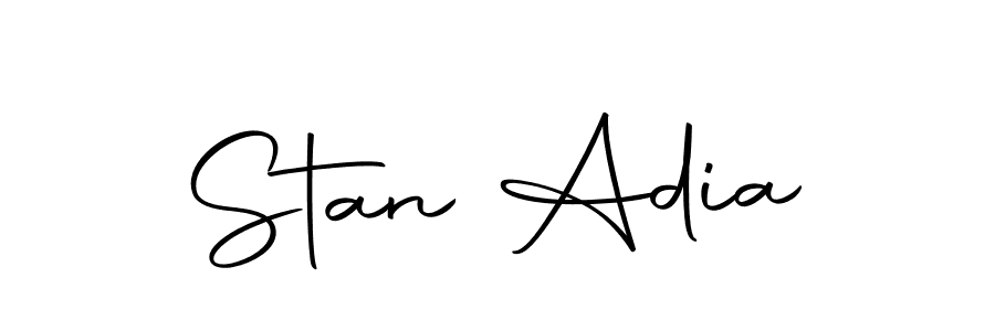 See photos of Stan Adia official signature by Spectra . Check more albums & portfolios. Read reviews & check more about Autography-DOLnW font. Stan Adia signature style 10 images and pictures png