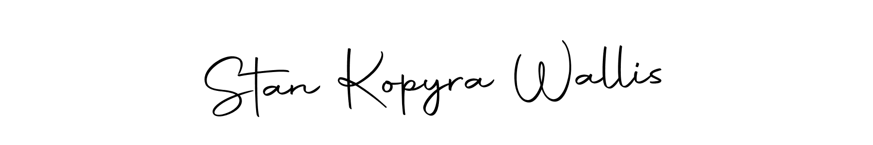 How to Draw Stan Kopyra Wallis signature style? Autography-DOLnW is a latest design signature styles for name Stan Kopyra Wallis. Stan Kopyra Wallis signature style 10 images and pictures png