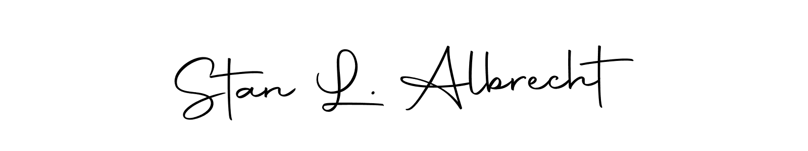 Similarly Autography-DOLnW is the best handwritten signature design. Signature creator online .You can use it as an online autograph creator for name Stan L. Albrecht. Stan L. Albrecht signature style 10 images and pictures png