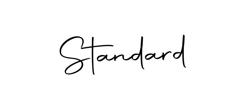 Also we have Standard name is the best signature style. Create professional handwritten signature collection using Autography-DOLnW autograph style. Standard signature style 10 images and pictures png