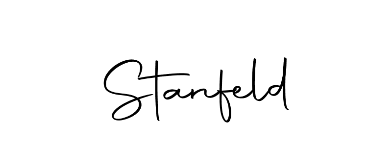 Use a signature maker to create a handwritten signature online. With this signature software, you can design (Autography-DOLnW) your own signature for name Stanfeld. Stanfeld signature style 10 images and pictures png