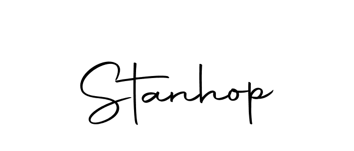 How to make Stanhop name signature. Use Autography-DOLnW style for creating short signs online. This is the latest handwritten sign. Stanhop signature style 10 images and pictures png