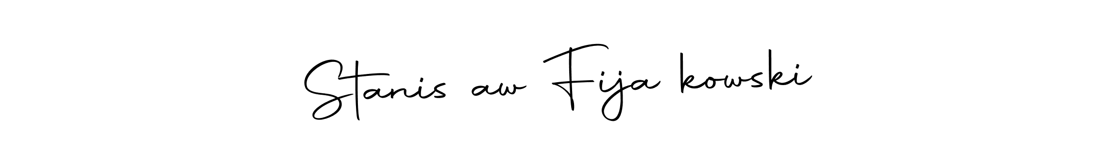 Also we have Stanisław Fijałkowski name is the best signature style. Create professional handwritten signature collection using Autography-DOLnW autograph style. Stanisław Fijałkowski signature style 10 images and pictures png