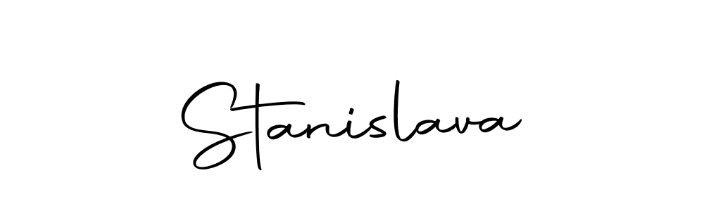 The best way (Autography-DOLnW) to make a short signature is to pick only two or three words in your name. The name Stanislava include a total of six letters. For converting this name. Stanislava signature style 10 images and pictures png