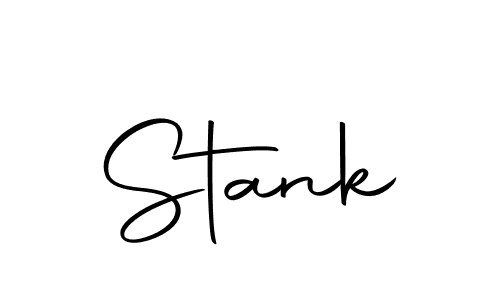 How to make Stank signature? Autography-DOLnW is a professional autograph style. Create handwritten signature for Stank name. Stank signature style 10 images and pictures png