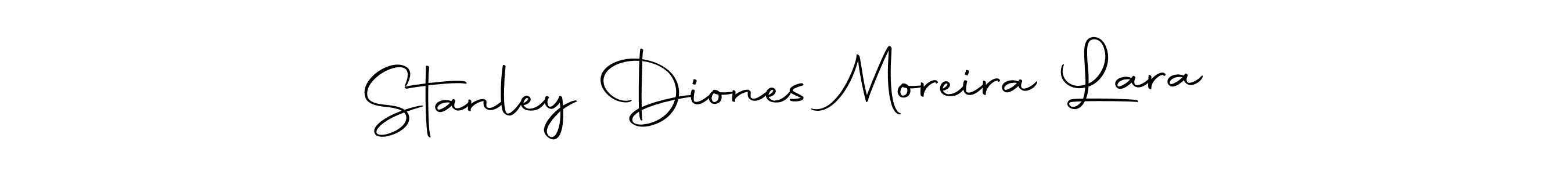 It looks lik you need a new signature style for name Stanley Diones Moreira Lara. Design unique handwritten (Autography-DOLnW) signature with our free signature maker in just a few clicks. Stanley Diones Moreira Lara signature style 10 images and pictures png