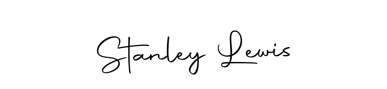 Use a signature maker to create a handwritten signature online. With this signature software, you can design (Autography-DOLnW) your own signature for name Stanley Lewis. Stanley Lewis signature style 10 images and pictures png