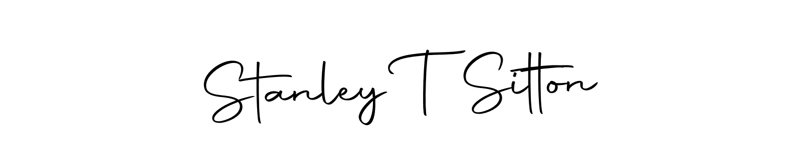 It looks lik you need a new signature style for name Stanley T Sitton. Design unique handwritten (Autography-DOLnW) signature with our free signature maker in just a few clicks. Stanley T Sitton signature style 10 images and pictures png