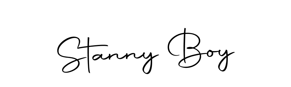 Also we have Stanny Boy name is the best signature style. Create professional handwritten signature collection using Autography-DOLnW autograph style. Stanny Boy signature style 10 images and pictures png