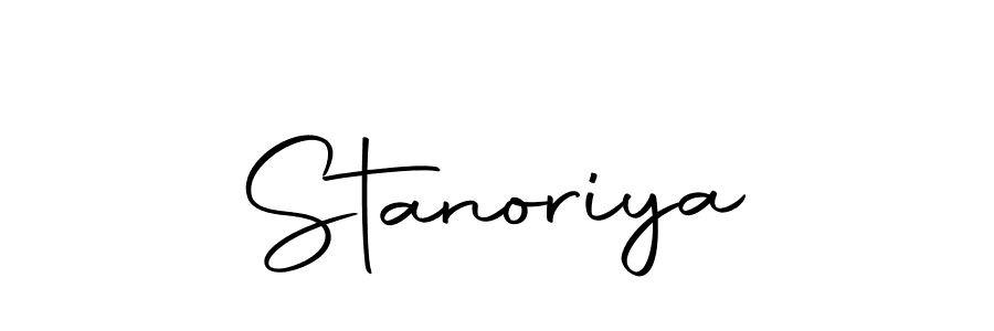 Make a beautiful signature design for name Stanoriya. Use this online signature maker to create a handwritten signature for free. Stanoriya signature style 10 images and pictures png