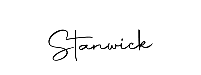 Stanwick stylish signature style. Best Handwritten Sign (Autography-DOLnW) for my name. Handwritten Signature Collection Ideas for my name Stanwick. Stanwick signature style 10 images and pictures png