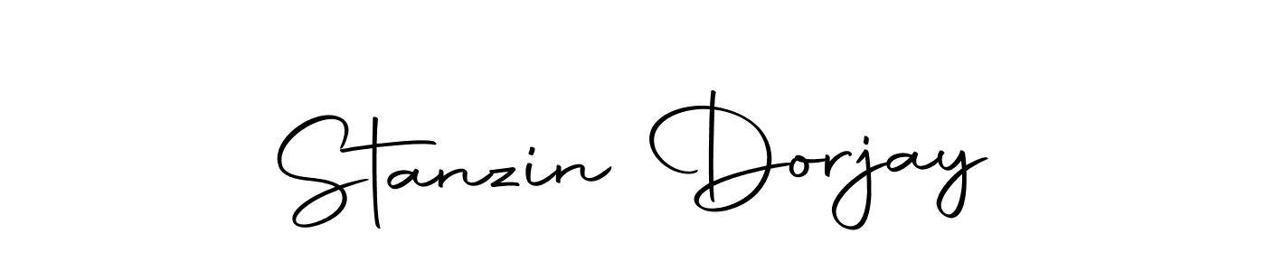 How to make Stanzin Dorjay signature? Autography-DOLnW is a professional autograph style. Create handwritten signature for Stanzin Dorjay name. Stanzin Dorjay signature style 10 images and pictures png