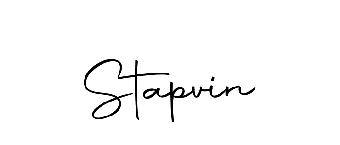 The best way (Autography-DOLnW) to make a short signature is to pick only two or three words in your name. The name Stapvin include a total of six letters. For converting this name. Stapvin signature style 10 images and pictures png