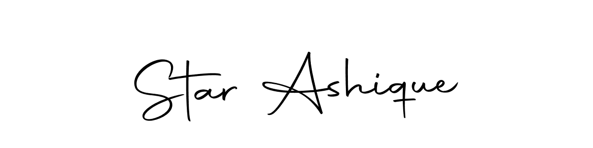 How to make Star Ashique signature? Autography-DOLnW is a professional autograph style. Create handwritten signature for Star Ashique name. Star Ashique signature style 10 images and pictures png