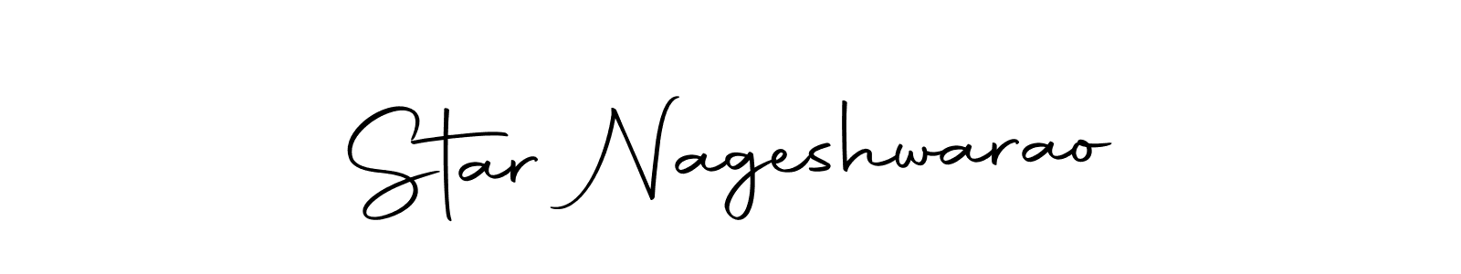 The best way (Autography-DOLnW) to make a short signature is to pick only two or three words in your name. The name Star Nageshwarao include a total of six letters. For converting this name. Star Nageshwarao signature style 10 images and pictures png