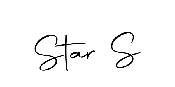 How to make Star S name signature. Use Autography-DOLnW style for creating short signs online. This is the latest handwritten sign. Star S signature style 10 images and pictures png