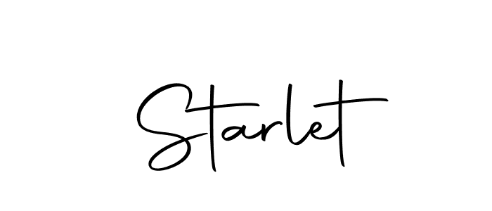 Make a beautiful signature design for name Starlet. Use this online signature maker to create a handwritten signature for free. Starlet signature style 10 images and pictures png