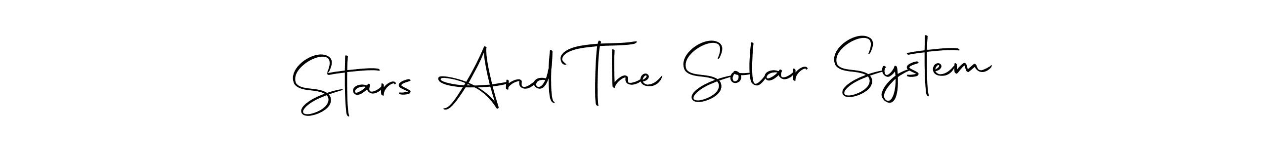 Here are the top 10 professional signature styles for the name Stars And The Solar System. These are the best autograph styles you can use for your name. Stars And The Solar System signature style 10 images and pictures png