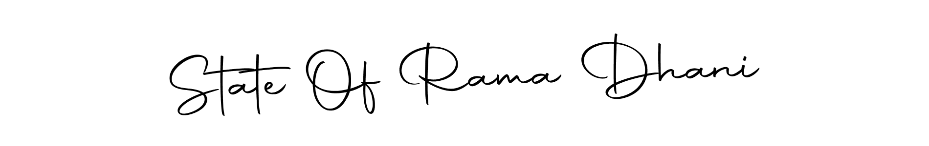 if you are searching for the best signature style for your name State Of Rama Dhani. so please give up your signature search. here we have designed multiple signature styles  using Autography-DOLnW. State Of Rama Dhani signature style 10 images and pictures png
