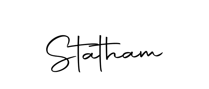 It looks lik you need a new signature style for name Statham. Design unique handwritten (Autography-DOLnW) signature with our free signature maker in just a few clicks. Statham signature style 10 images and pictures png