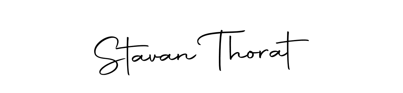 Make a beautiful signature design for name Stavan Thorat. Use this online signature maker to create a handwritten signature for free. Stavan Thorat signature style 10 images and pictures png