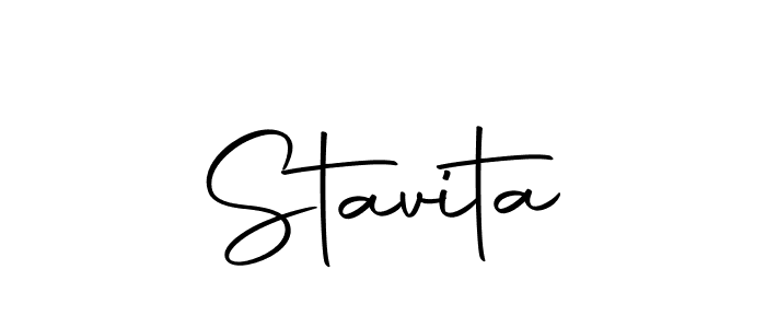 Use a signature maker to create a handwritten signature online. With this signature software, you can design (Autography-DOLnW) your own signature for name Stavita. Stavita signature style 10 images and pictures png