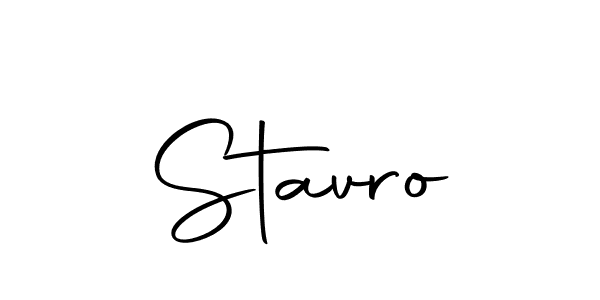 Make a beautiful signature design for name Stavro. With this signature (Autography-DOLnW) style, you can create a handwritten signature for free. Stavro signature style 10 images and pictures png