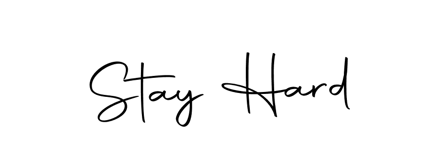 You should practise on your own different ways (Autography-DOLnW) to write your name (Stay Hard) in signature. don't let someone else do it for you. Stay Hard signature style 10 images and pictures png