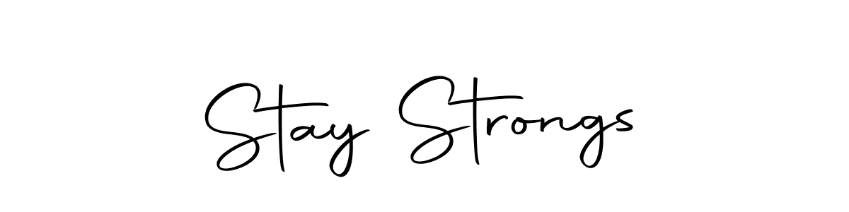 Also we have Stay Strongs name is the best signature style. Create professional handwritten signature collection using Autography-DOLnW autograph style. Stay Strongs signature style 10 images and pictures png
