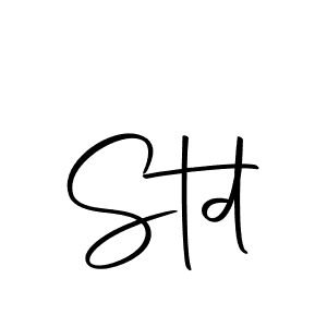 You should practise on your own different ways (Autography-DOLnW) to write your name (Std) in signature. don't let someone else do it for you. Std signature style 10 images and pictures png