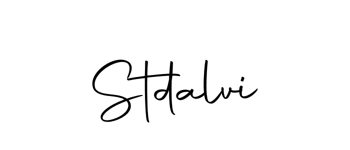 Stdalvi stylish signature style. Best Handwritten Sign (Autography-DOLnW) for my name. Handwritten Signature Collection Ideas for my name Stdalvi. Stdalvi signature style 10 images and pictures png