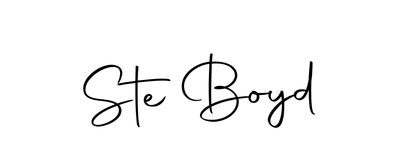 if you are searching for the best signature style for your name Ste Boyd. so please give up your signature search. here we have designed multiple signature styles  using Autography-DOLnW. Ste Boyd signature style 10 images and pictures png