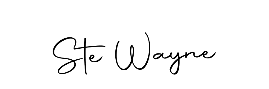 It looks lik you need a new signature style for name Ste Wayne. Design unique handwritten (Autography-DOLnW) signature with our free signature maker in just a few clicks. Ste Wayne signature style 10 images and pictures png