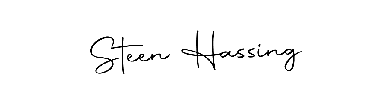 if you are searching for the best signature style for your name Steen Hassing. so please give up your signature search. here we have designed multiple signature styles  using Autography-DOLnW. Steen Hassing signature style 10 images and pictures png