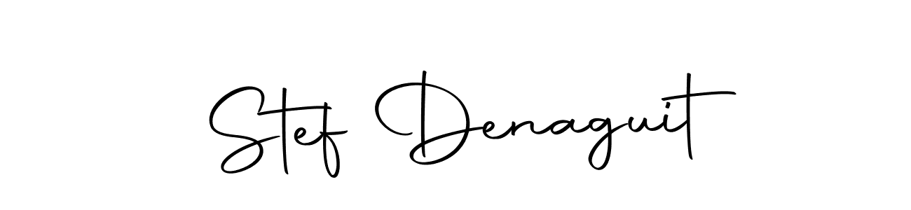 Stef Denaguit stylish signature style. Best Handwritten Sign (Autography-DOLnW) for my name. Handwritten Signature Collection Ideas for my name Stef Denaguit. Stef Denaguit signature style 10 images and pictures png
