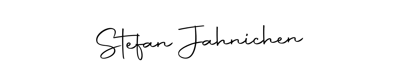 Create a beautiful signature design for name Stefan Jahnichen. With this signature (Autography-DOLnW) fonts, you can make a handwritten signature for free. Stefan Jahnichen signature style 10 images and pictures png