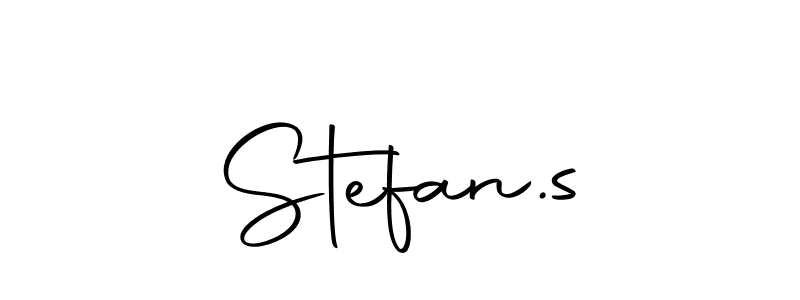 How to make Stefan.s signature? Autography-DOLnW is a professional autograph style. Create handwritten signature for Stefan.s name. Stefan.s signature style 10 images and pictures png