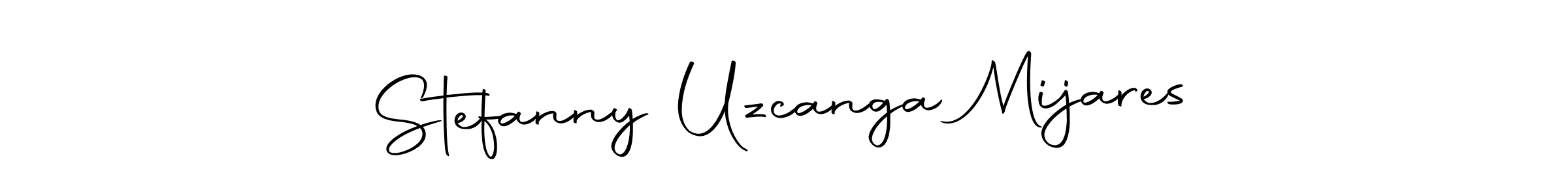 Make a short Stefanny Uzcanga Mijares signature style. Manage your documents anywhere anytime using Autography-DOLnW. Create and add eSignatures, submit forms, share and send files easily. Stefanny Uzcanga Mijares signature style 10 images and pictures png